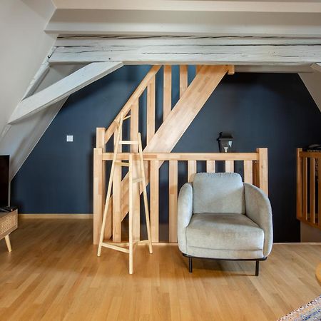 Duplex Atypique Au Coeur De Mulhouse Lägenhet Exteriör bild