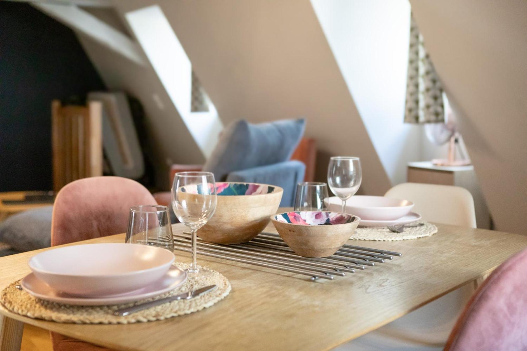 Duplex Atypique Au Coeur De Mulhouse Lägenhet Exteriör bild