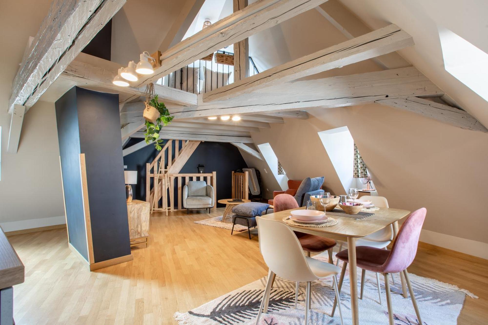 Duplex Atypique Au Coeur De Mulhouse Lägenhet Exteriör bild