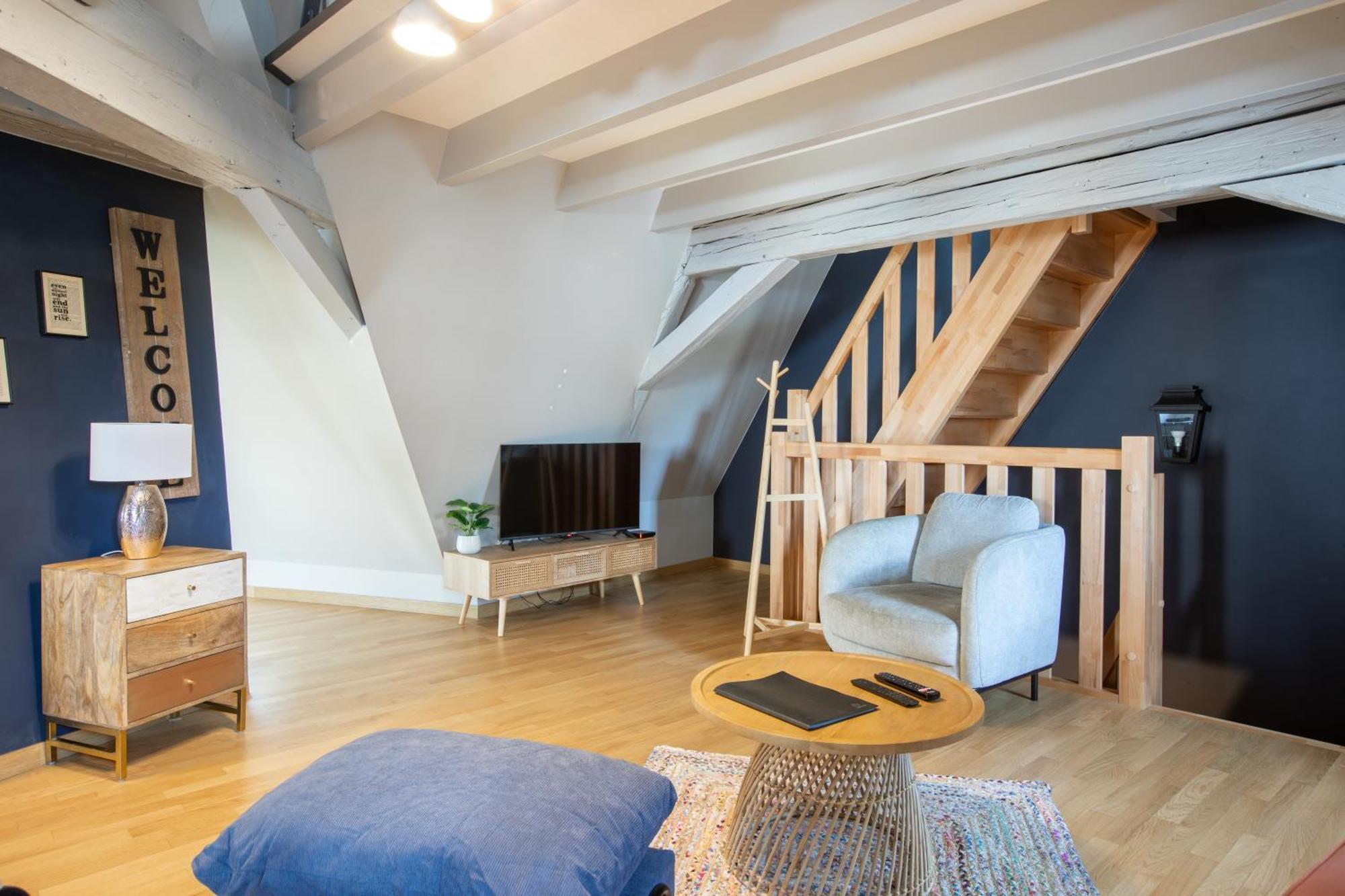 Duplex Atypique Au Coeur De Mulhouse Lägenhet Exteriör bild